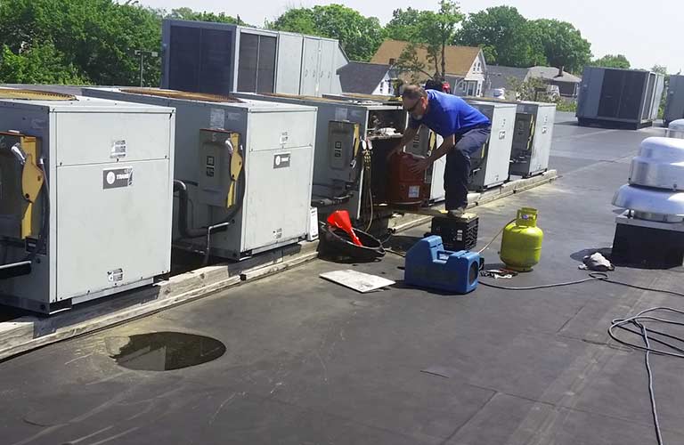 A regular preventative maintenance program, performed by skilled ATS technicians, is the best way to prolong the life of your facility’s heating and cooling equipment and to maintain maximum efficiency (and the lowest operating costs).